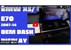 10.25'/12.3' οθόνη Για BMW X5 E70/ BMW X6 E71 2007-2010 CCC Android πολυμέσων