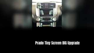 Τεράστια οθόνη Tesla Style 13,6" για Land Cruiser Prado (TZG1801/1802)